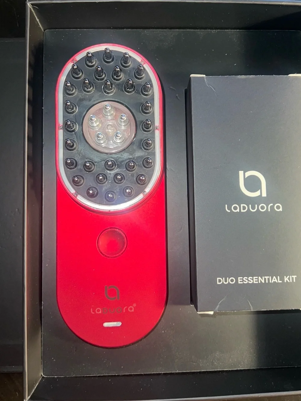 Laduora Red Duo Essential Kit - Scalp/Massage Device